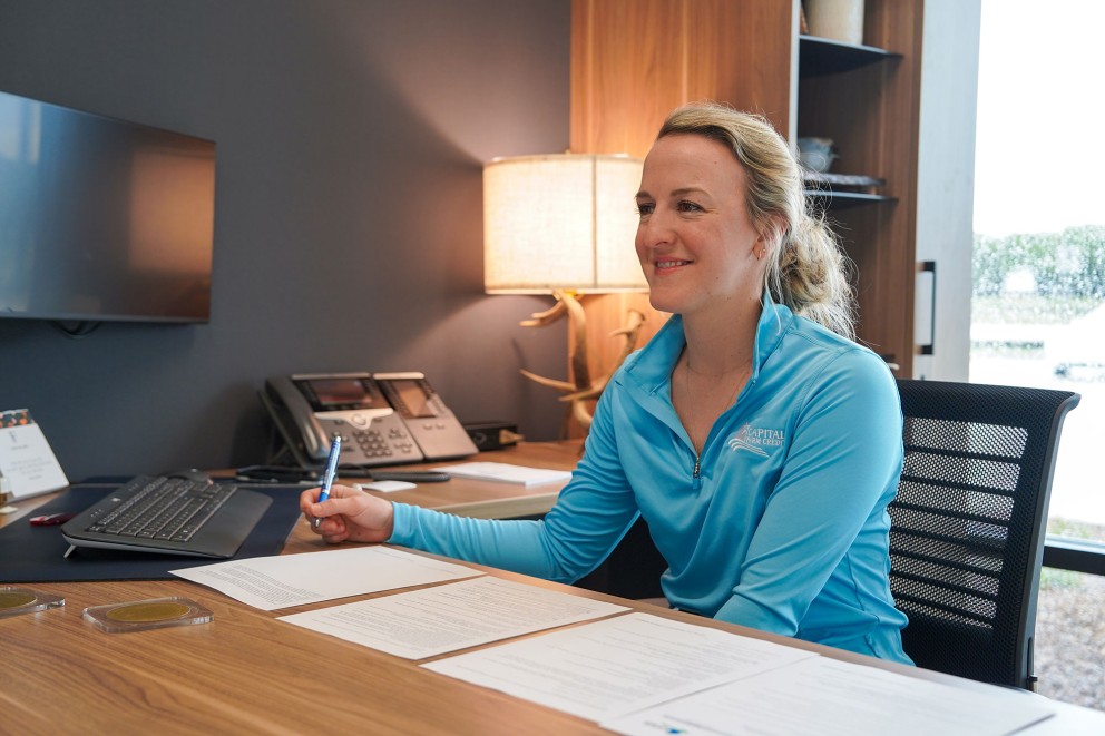 Smiling Capital Farm Credit Employee